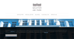Desktop Screenshot of neuffer-am-park.de