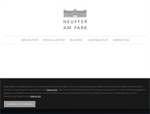 Tablet Screenshot of neuffer-am-park.de